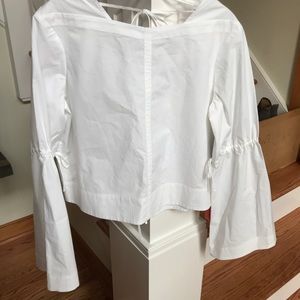 10 Crosby Derek Lam white blouse